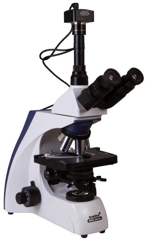 Микроскоп цифровой Levenhuk MED D35T, тринокулярный,  4