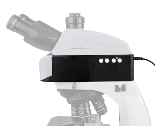 Насадка эпи-люминесцентная моторизованная MAGUS Epi-FL04M LED, блоки люминесцентных фильтров B/G/UV,  14