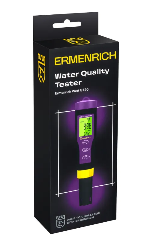 Тестер качества воды Ermenrich Wett QT20,  6