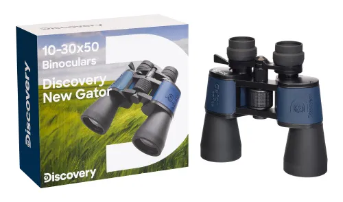 Бинокль Levenhuk Discovery New Gator 10–30x50,  5