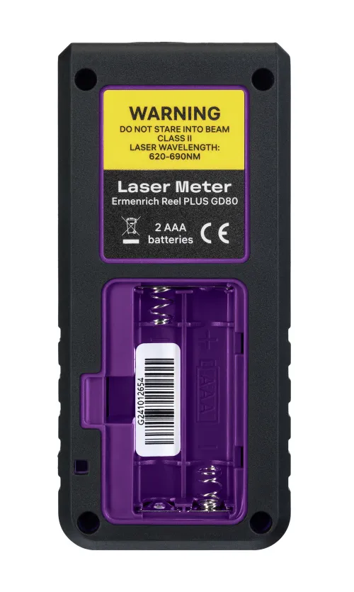 Лазерная рулетка Ermenrich Reel PLUS GD80,  6
