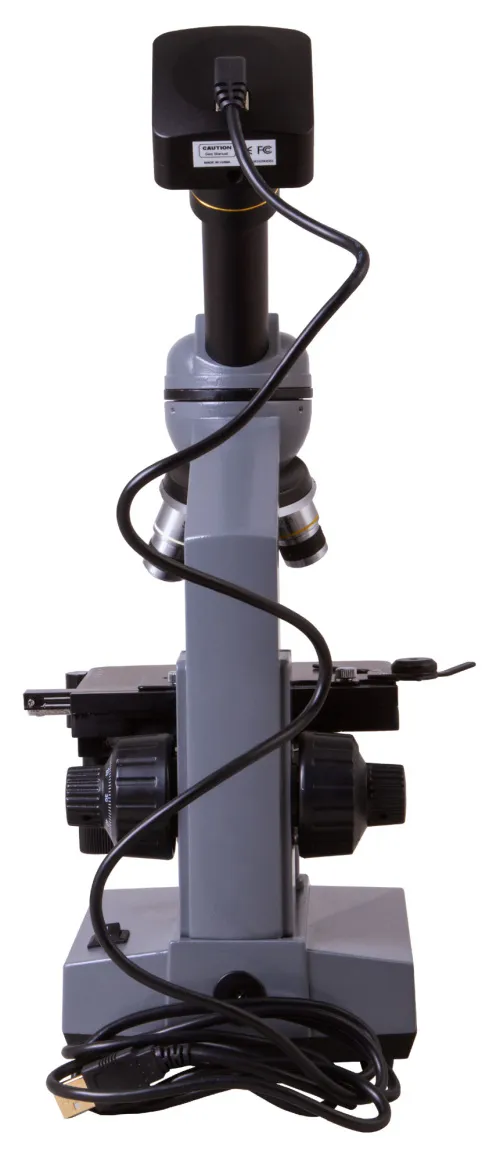 Микроскоп цифровой Levenhuk D320L PLUS, 3,1 Мпикс, монокулярный,  5