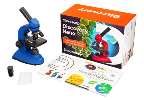 Микроскоп Levenhuk Discovery Nano Terra с книгой,  4