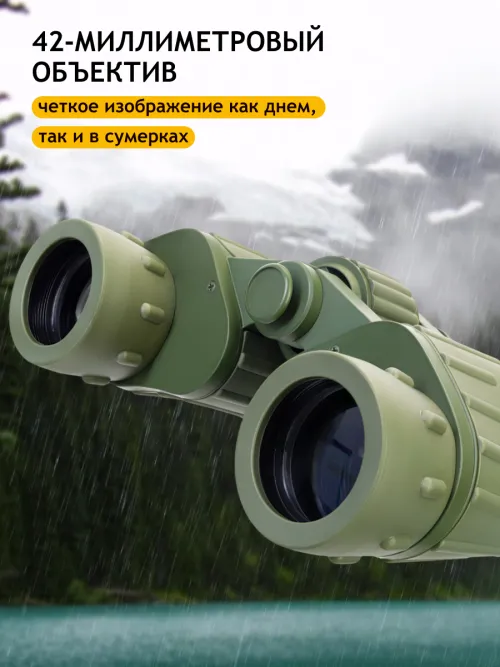 Бинокль Levenhuk Discovery Field 10x42,  16