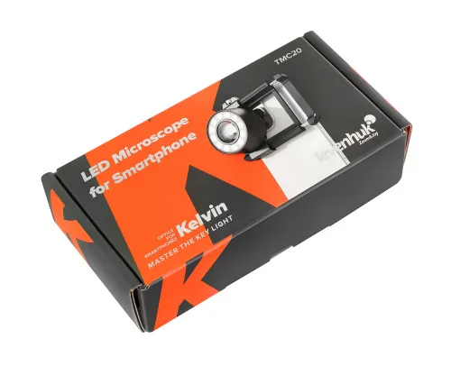 Микроскоп для телефона с подсветкой Levenhuk Kelvin TMC20,  22