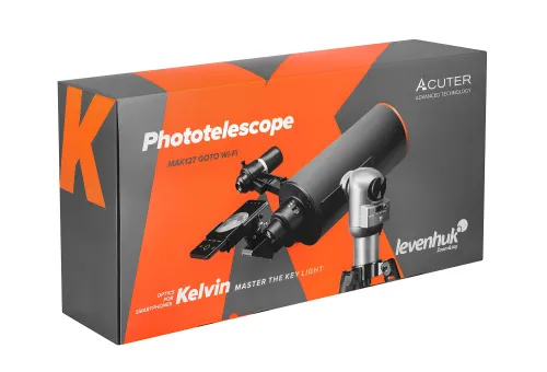Фототелескоп Levenhuk Kelvin MAK127 AZ GOTO Wi-Fi,  16