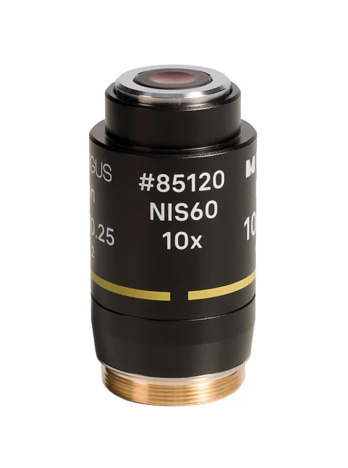 Объектив MAGUS 10PL60V Plan 10х/0,25 ∞/1,2 H60 мм,  2