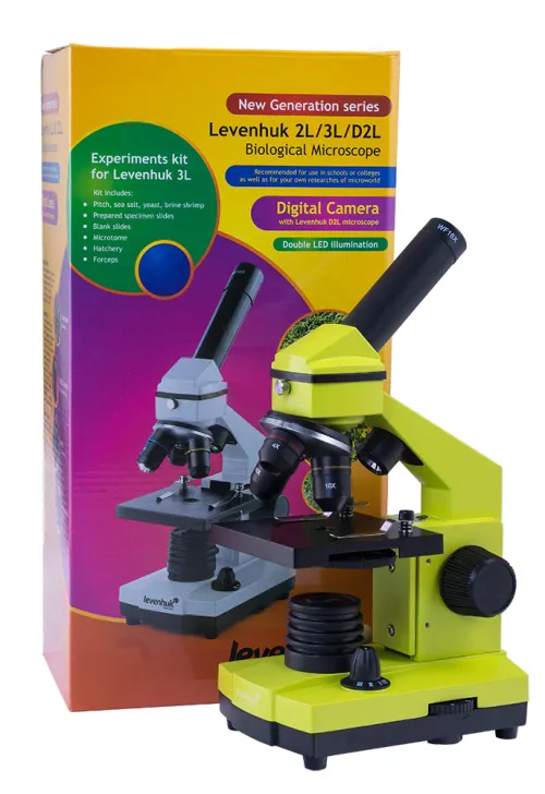 Микроскоп Levenhuk Rainbow 2L NG Rose\Роза,  8