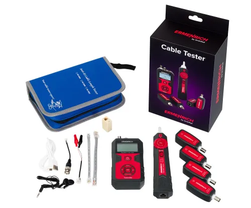 Тестер кабельных линий Ermenrich Ping SM110,  2