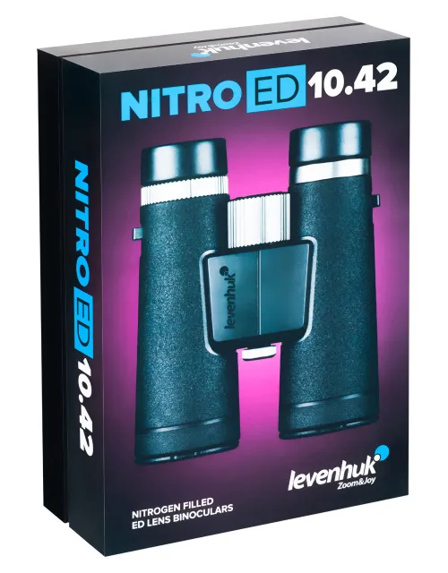 Бинокль Levenhuk Nitro ED 10x42,  12