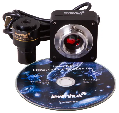 Микроскоп цифровой Levenhuk D400T, 3,1 Мпикс, тринокулярный,  11