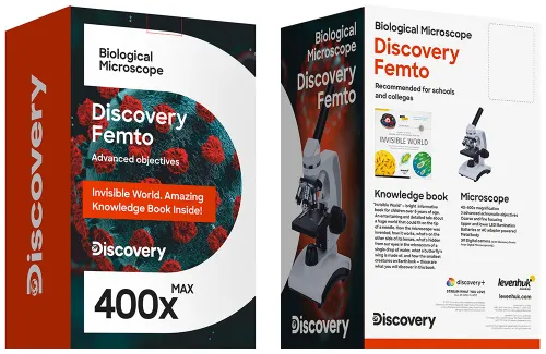 Микроскоп цифровой Levenhuk Discovery Femto Polar с книгой,  7