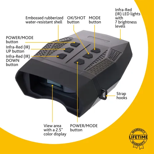 Бинокль цифровой ночного видения Levenhuk Halo 13X PLUS,  15