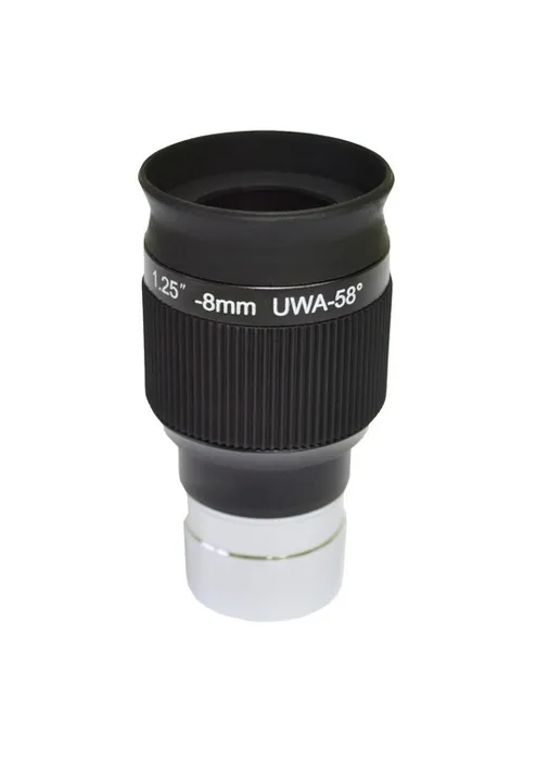 Окуляр Levenhuk UWA 58° 8 мм, 1,25",  3