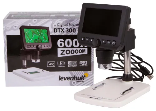 Микроскоп цифровой Levenhuk DTX 300 LCD,  15
