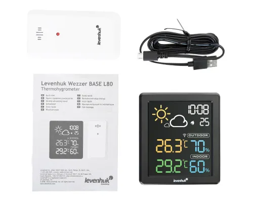 Термогигрометр Levenhuk Wezzer BASE L80,  3