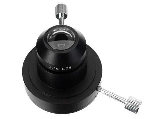 Конденсор темного поля (масляный, NA 1,36–1,25) для микроскопов Levenhuk MED 30/35/40/45,  2