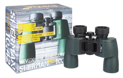 Бинокль Levenhuk Sherman PRO 10x42,  9