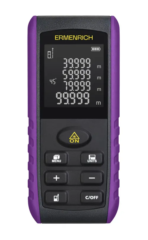 Лазерная рулетка Ermenrich Reel PRO GE80,  3