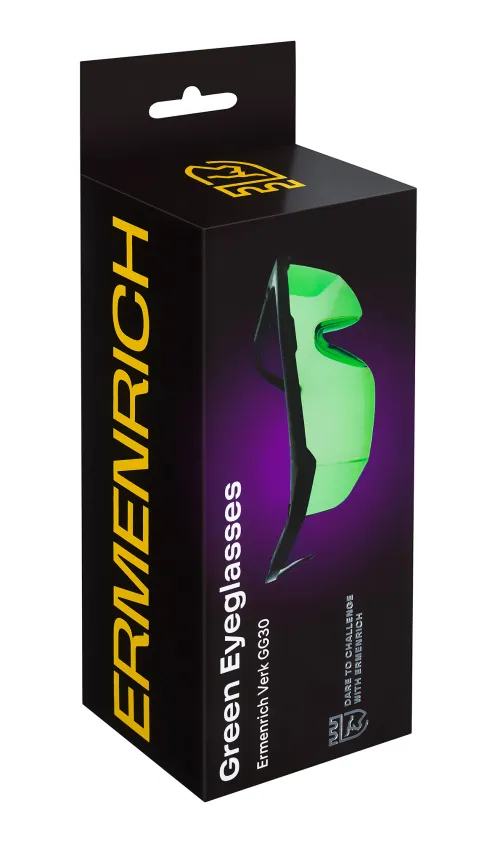 Очки лазерные Ermenrich Verk GG30, зеленые,  5