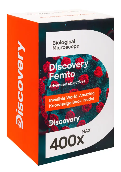 Микроскоп цифровой Levenhuk Discovery Femto Polar с книгой,  9