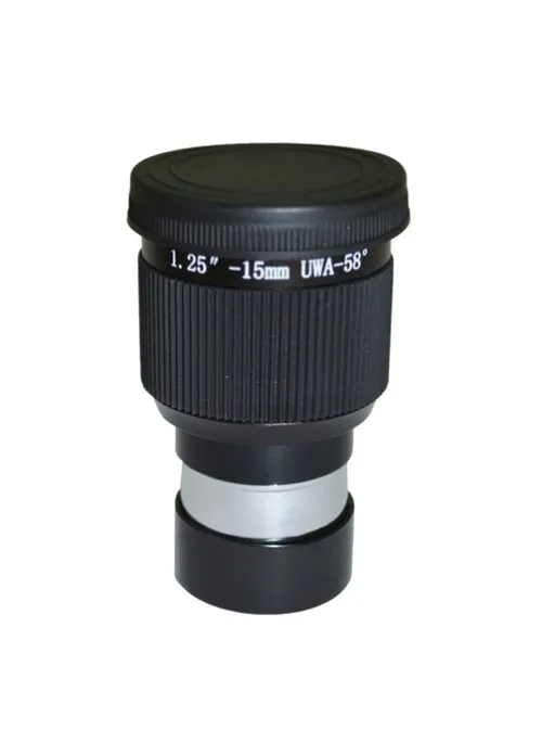 Окуляр Levenhuk UWA 58° 15 мм, 1,25",  4
