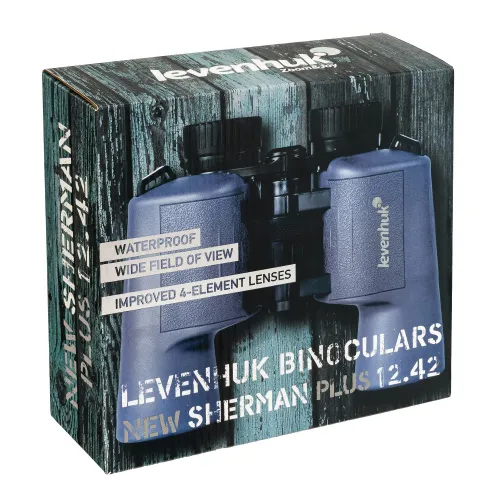Бинокль Levenhuk New Sherman PLUS 12x42,  13