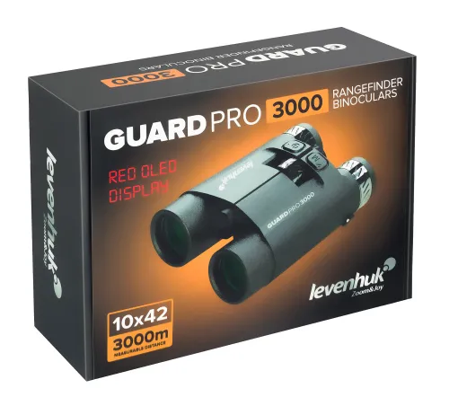 Бинокль с дальномером Levenhuk Guard PRO 3000,  12