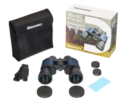 Бинокль Levenhuk Discovery New Gator 10x50,  4