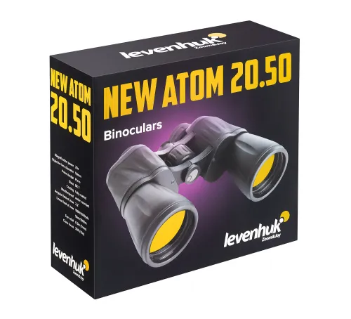 Бинокль Levenhuk New Atom 20x50,  13