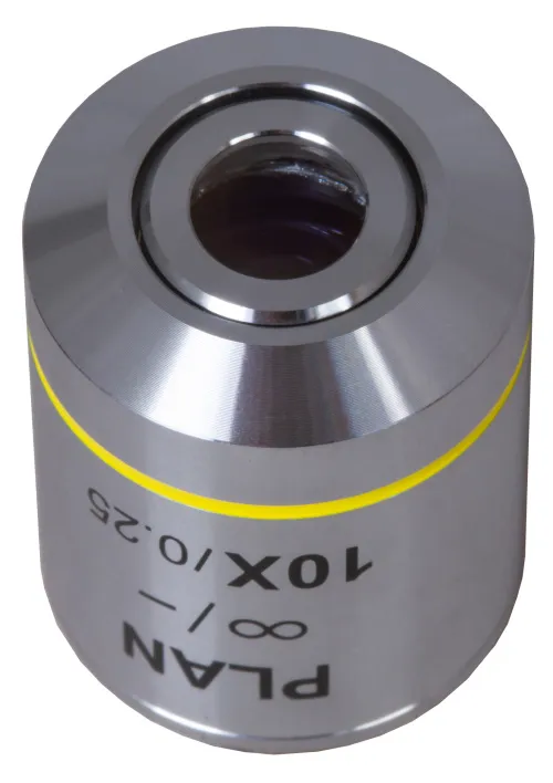 Объектив планахроматический Levenhuk MED 10x/беск,  4