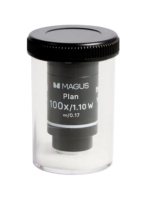 Объектив MAGUS 100PL60 W Plan 100х/1,10 ви ∞/0,17 H60 мм,  5