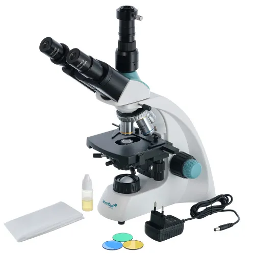 Микроскоп цифровой Levenhuk D400T, 3,1 Мпикс, тринокулярный,  2