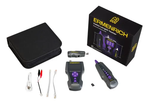 Измеритель длины кабеля Ermenrich NetGeeks NL80,  2