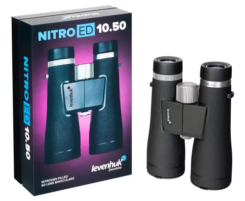 Бинокль Levenhuk Nitro ED 10x50,  4