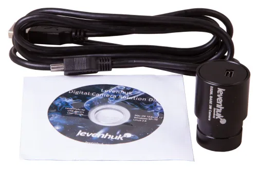 Микроскоп цифровой Levenhuk D320L BASE, 3 Мпикс, монокулярный,  18