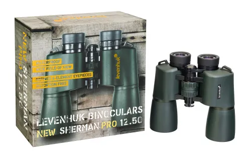Бинокль Levenhuk New Sherman PRO 12x50,  5