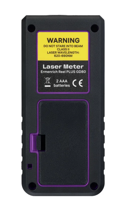Лазерная рулетка Ermenrich Reel PLUS GD80,  5