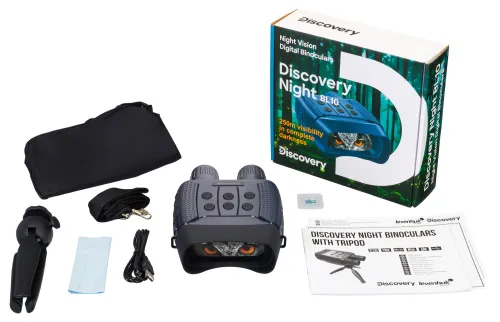 Бинокль цифровой ночного видения Levenhuk Discovery Night BL10 со штативом,  2
