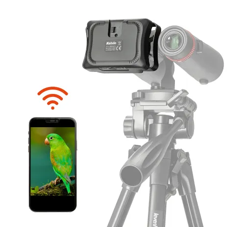 Wi-Fi фотокуляр Levenhuk Kelvin WFP25,  2