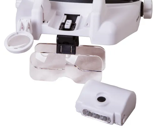 Лупа налобная Levenhuk Zeno Vizor H7,  6