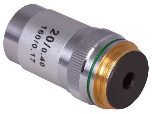 Объектив ахроматический Levenhuk MED 20x,  3