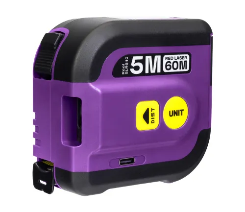 Рулетка с лазерным дальномером Ermenrich Reel SLR640,  3