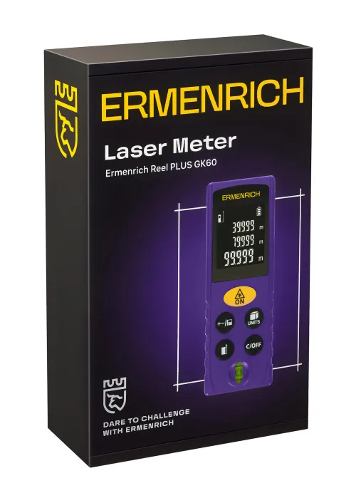 Лазерная рулетка Ermenrich Reel PLUS GK60,  7
