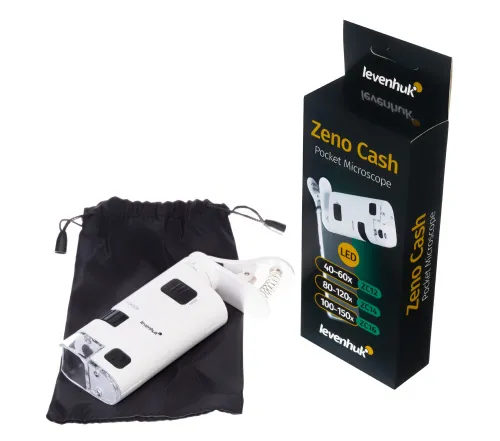 Микроскоп карманный для проверки денег Levenhuk Zeno Cash ZC14,  2