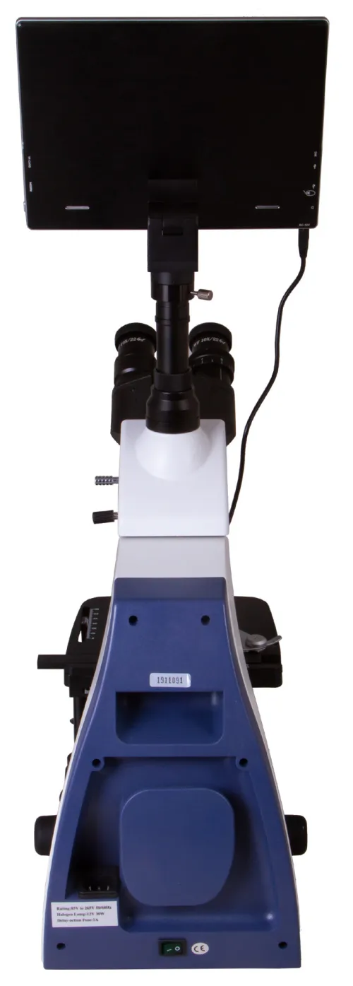 Микроскоп цифровой Levenhuk MED D35T LCD, тринокулярный,  7