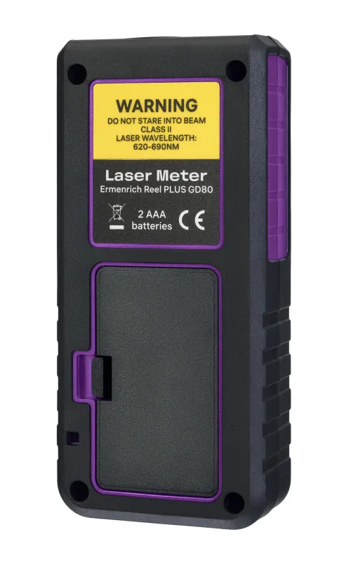 Лазерная рулетка Ermenrich Reel PLUS GD80,  4