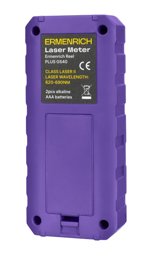 Лазерная рулетка Ermenrich Reel PLUS GS40,  4