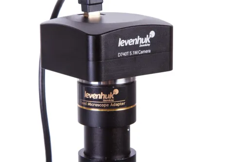 Микроскоп цифровой Levenhuk D740T, 5,1 Мпикс, тринокулярный,  14