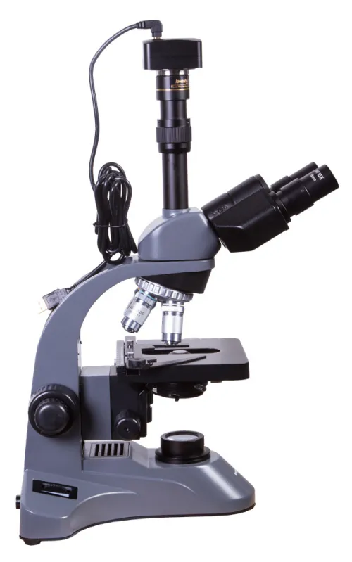 Микроскоп цифровой Levenhuk D740T, 5,1 Мпикс, тринокулярный,  3